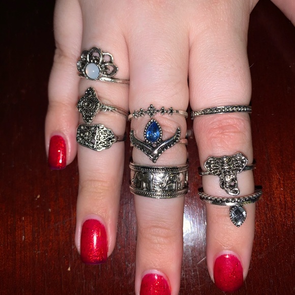 Ring Set Style 11 - Picture 2 of 7